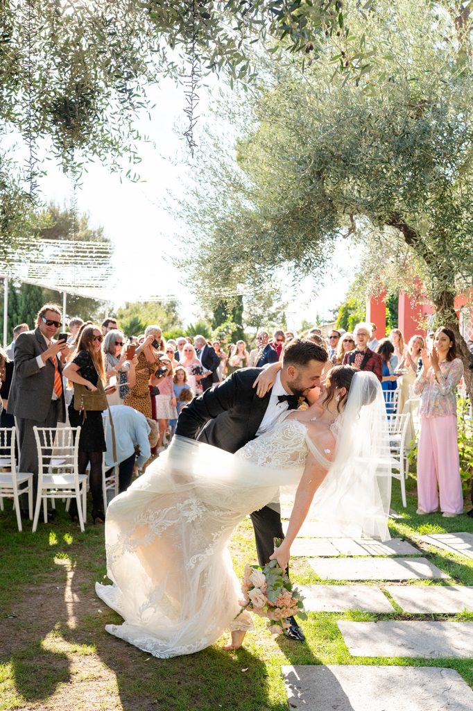 wedding italy villa casa rossa 1860