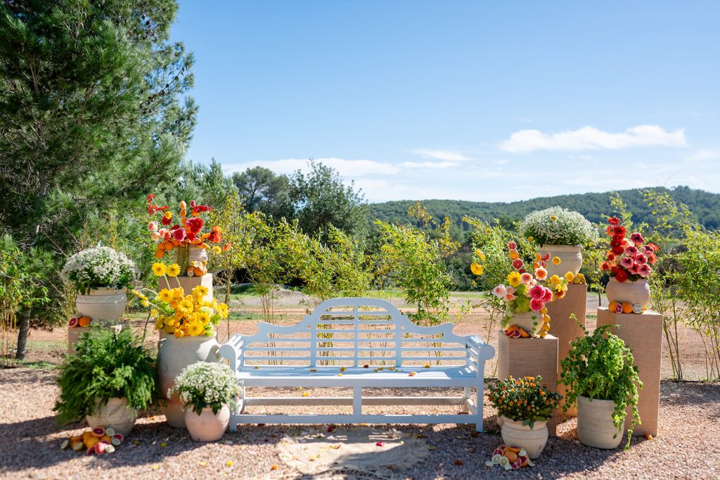 wedding florals ibiza