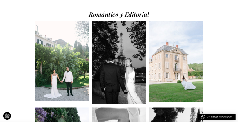 diseño web fotografos